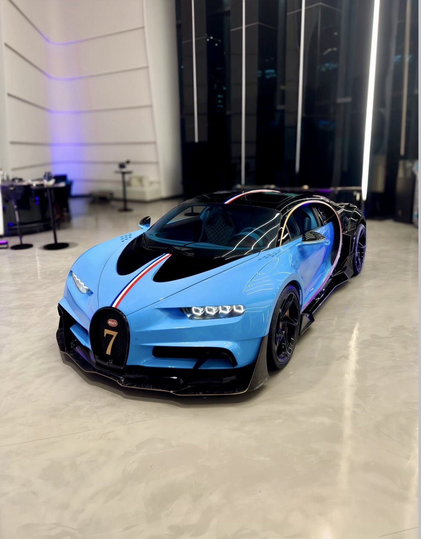 Widebody Bugatti Chiron, rear