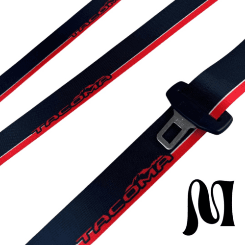 TOYOTA TACOMA BLACK BESPOKE SEATBELTS
