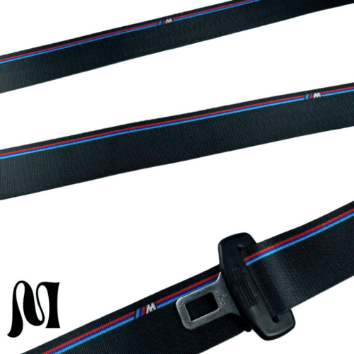 BMW M BLACK BESPOKE SEATBELTS
