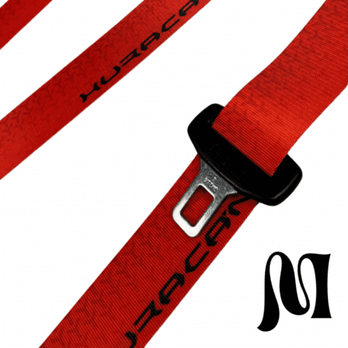 LAMBORGHINI HURACAN FADE BESPOKE SEATBELTS