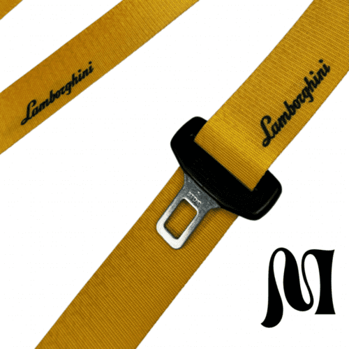 LAMBORGHINI “SUMMER 89’ EDITION” BESPOKE SEATBELTS