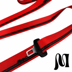 MUSTANG RED BESPOKE SEATBELTS
