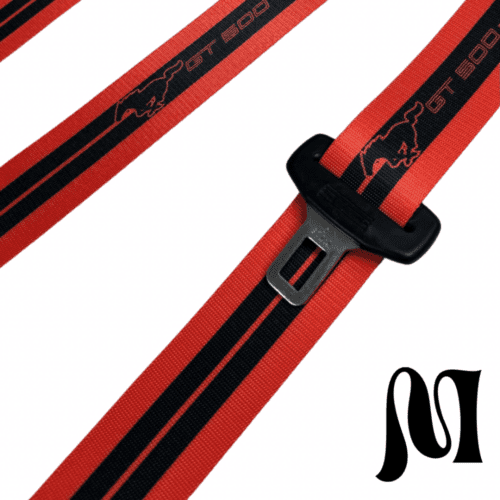 MUSTANG GT “LOGO EDITION” BESPOKE SEATBELTS