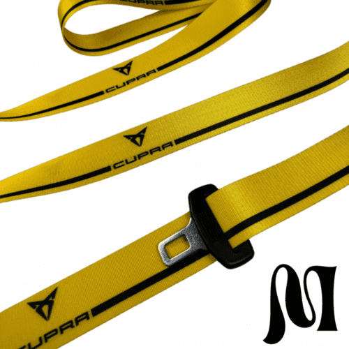 CUPRA YELLOW BESPOKE SEATBELTS