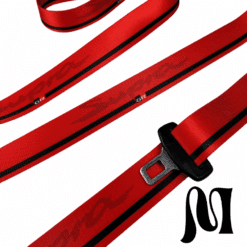 SUPRA RED BESPOKE SEATBELTS
